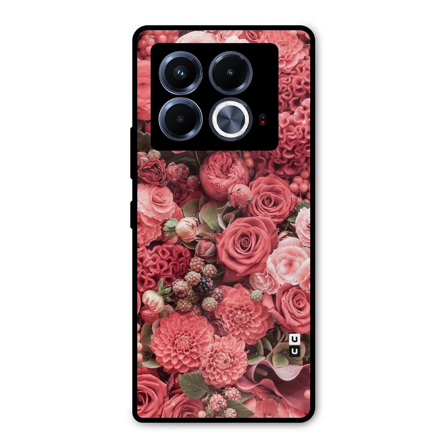 Shades Of Peach Metal Back Case for Infinix Note 40 5G