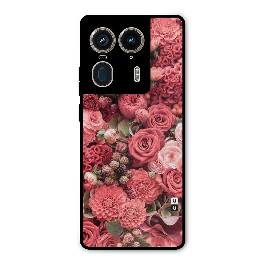Shades Of Peach Metal Back Case for Motorola Edge 50 Ultra
