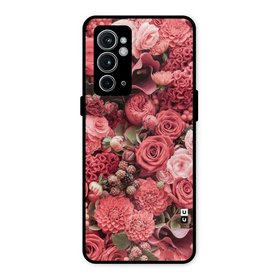 Shades Of Peach Metal Back Case for OnePlus 9RT 5G