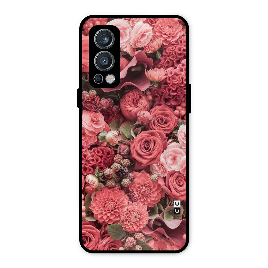 Shades Of Peach Metal Back Case for OnePlus Nord 2 5G