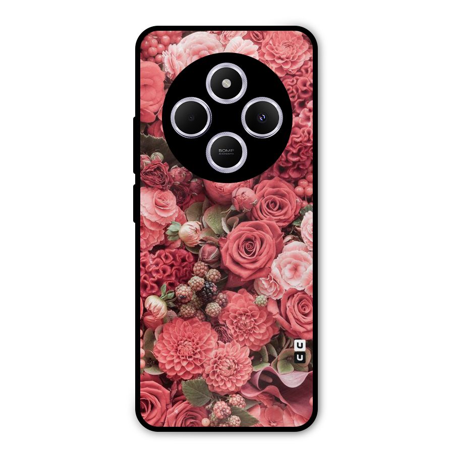 Shades Of Peach Metal Back Case for Poco M7