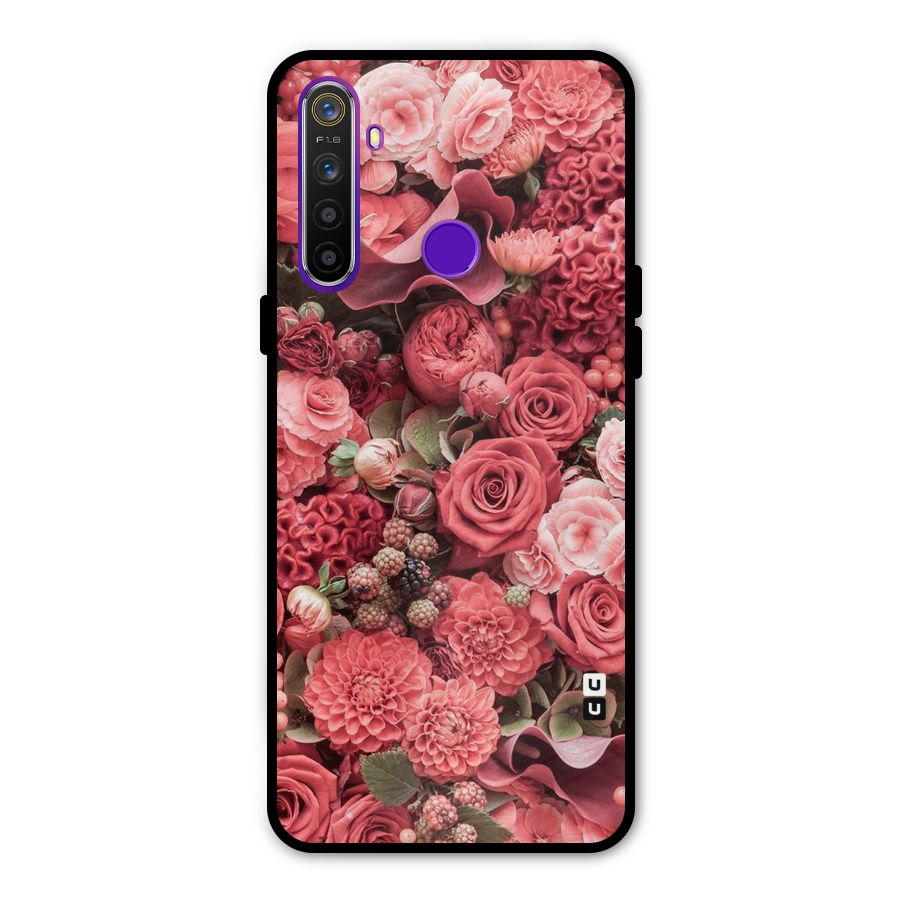 Shades Of Peach Metal Back Case for Realme 5i