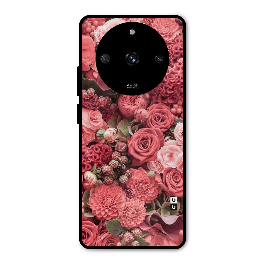 Shades Of Peach Metal Back Case for Realme Narzo 60 5G