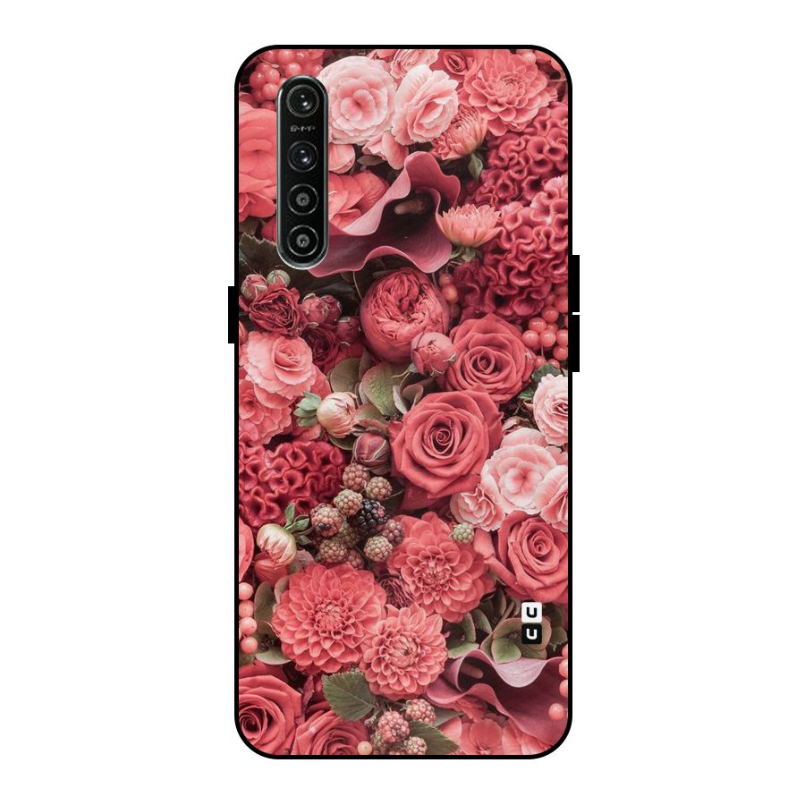 Shades Of Peach Metal Back Case for Realme XT
