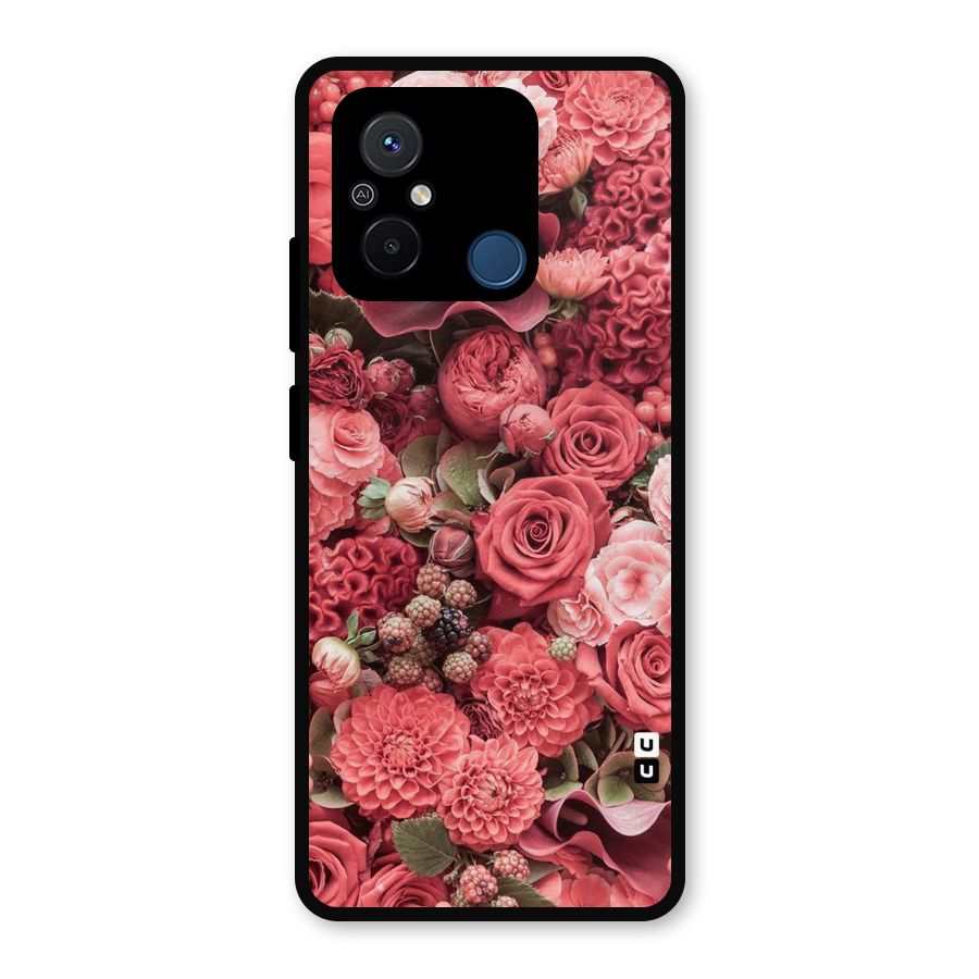 Shades Of Peach Metal Back Case for Redmi 12C