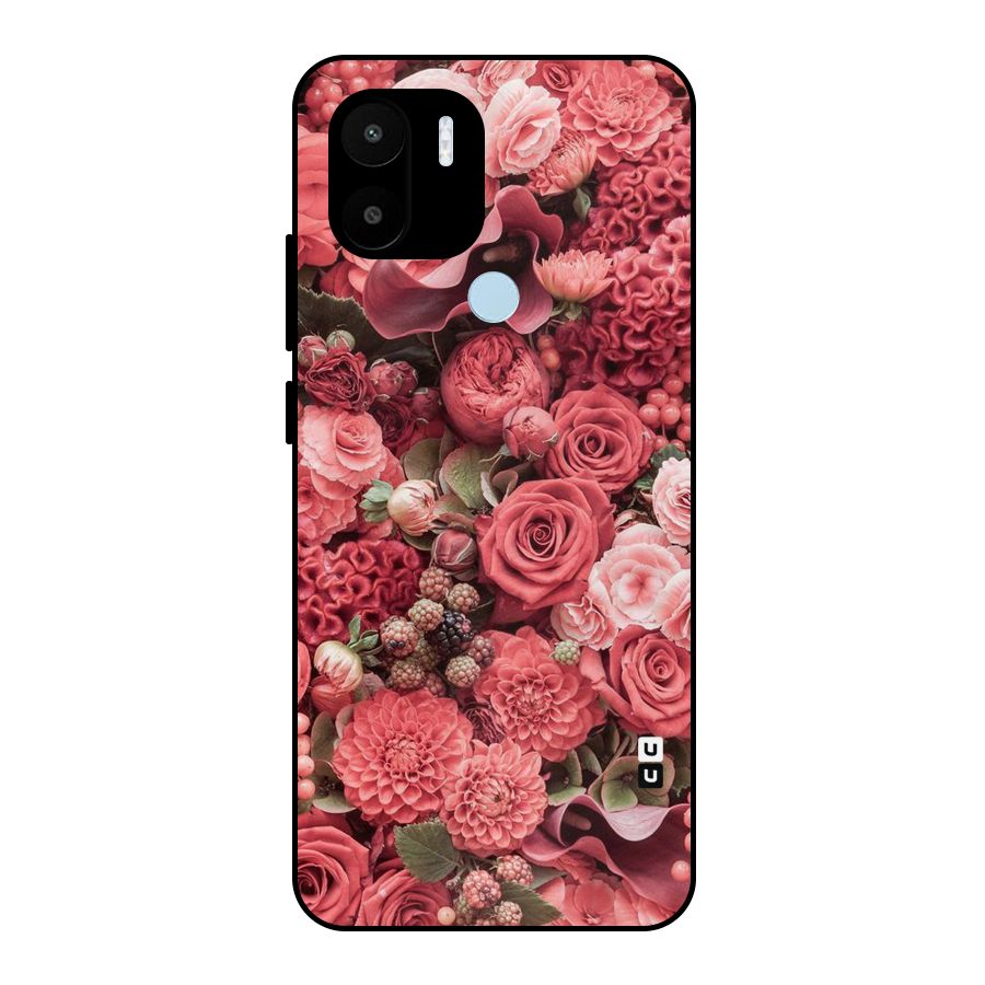 Shades Of Peach Metal Back Case for Redmi A2+