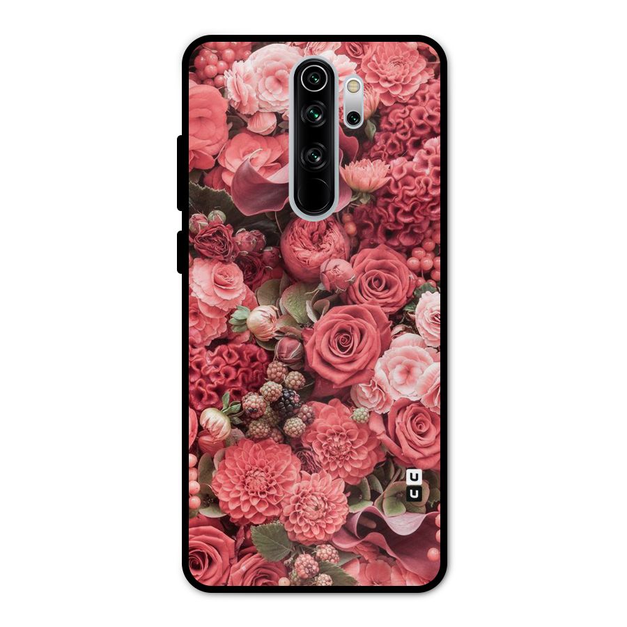 Shades Of Peach Metal Back Case for Redmi Note 8 Pro