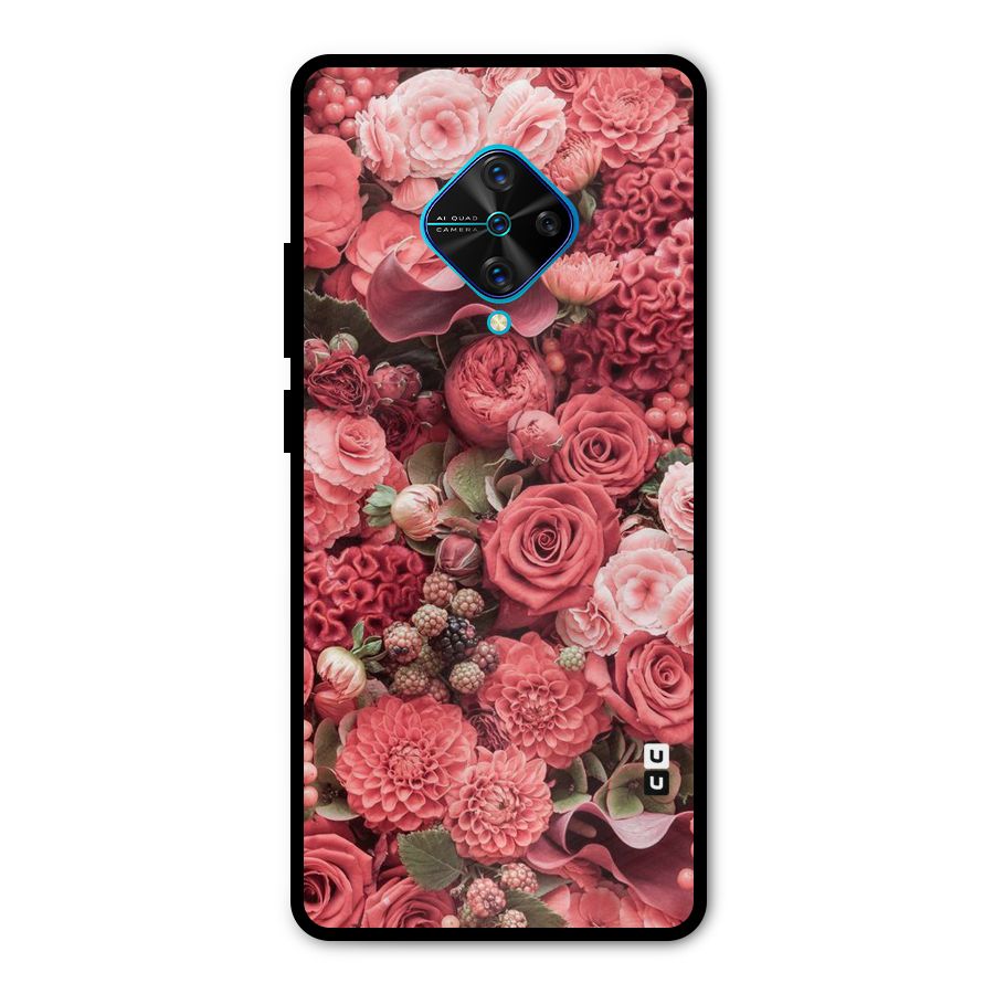 Shades Of Peach Metal Back Case for Vivo S1 Pro