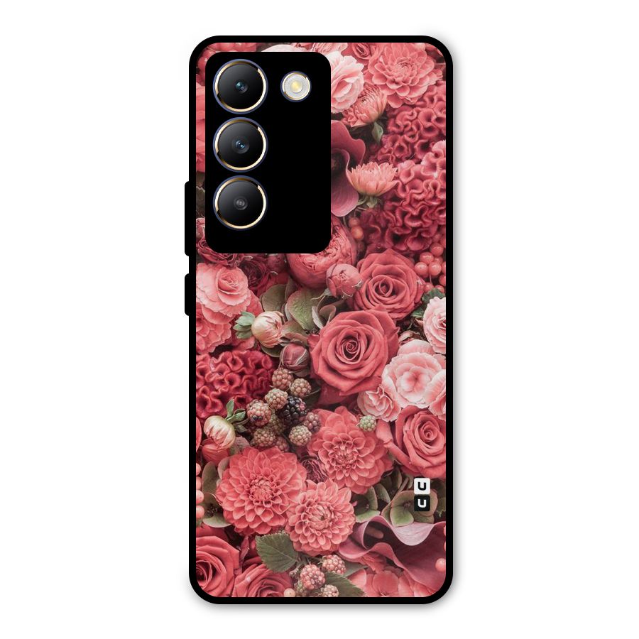 Shades Of Peach Metal Back Case for Vivo T3 5G
