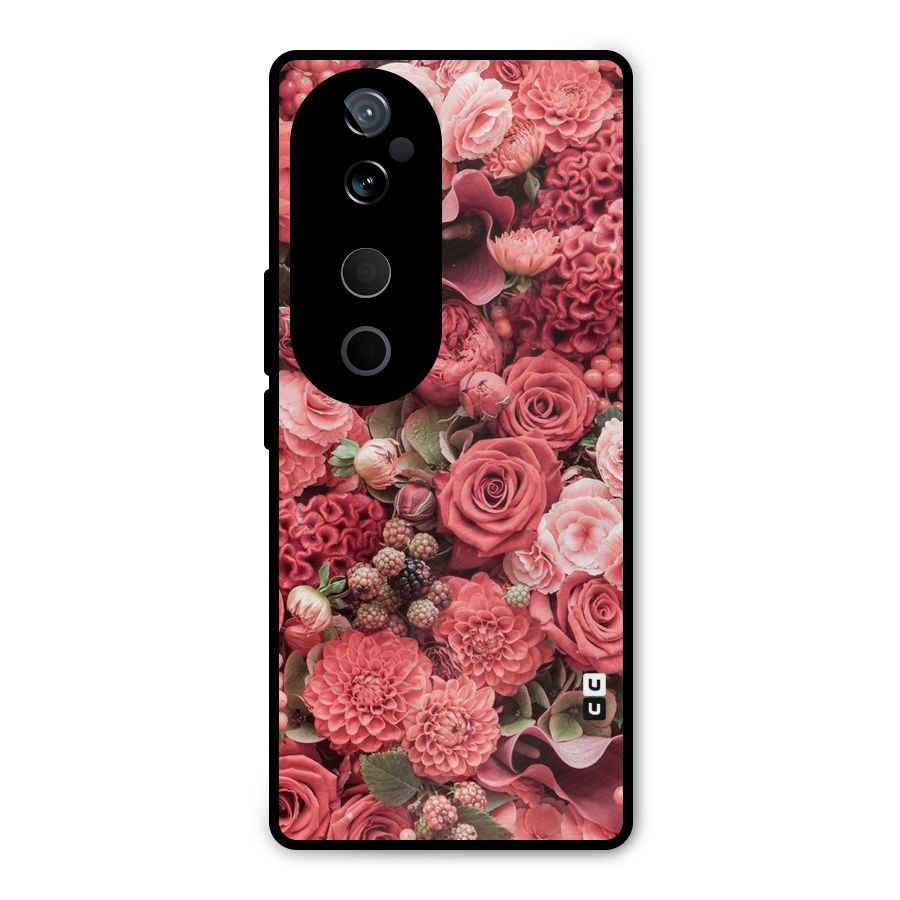 Shades Of Peach Metal Back Case for Vivo T3 Ultra
