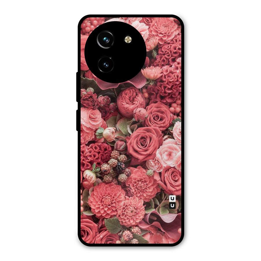 Shades Of Peach Metal Back Case for Vivo T3x