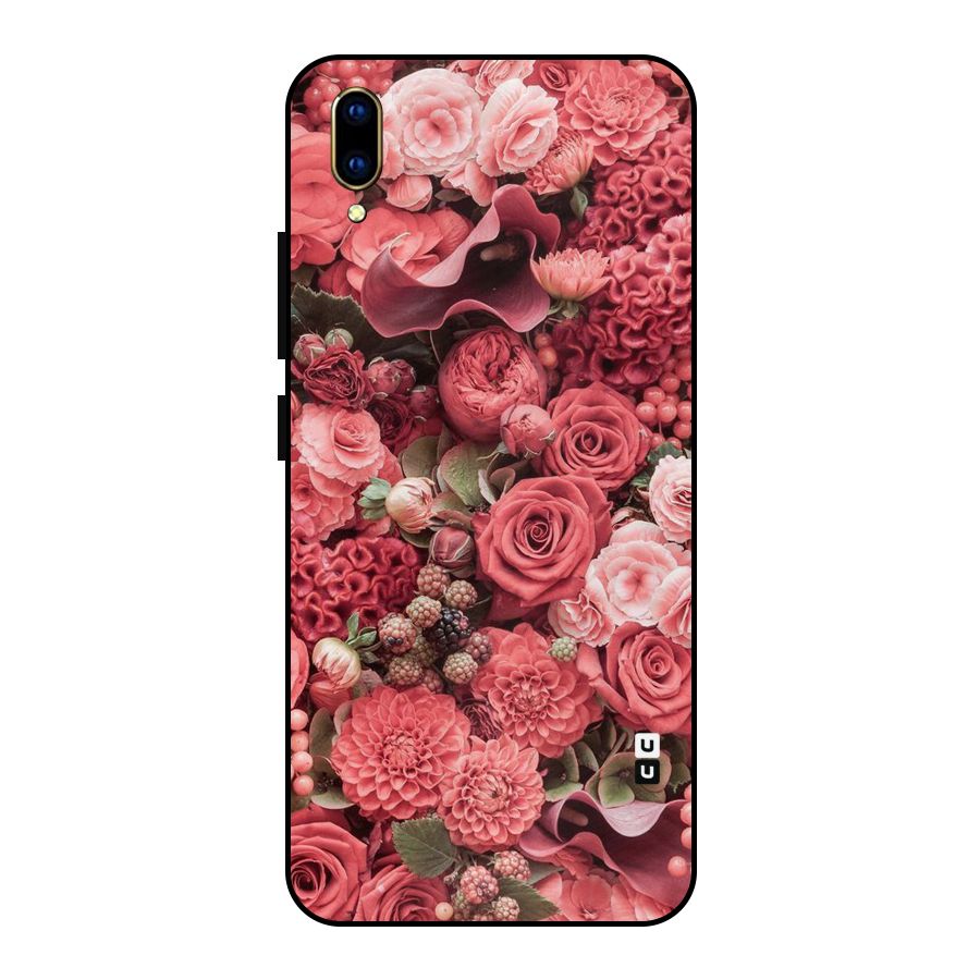 Shades Of Peach Metal Back Case for Vivo V11 Pro