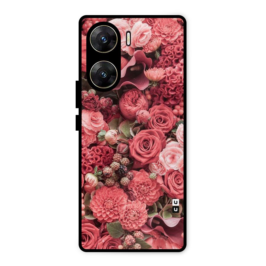 Shades Of Peach Metal Back Case for Vivo V29e