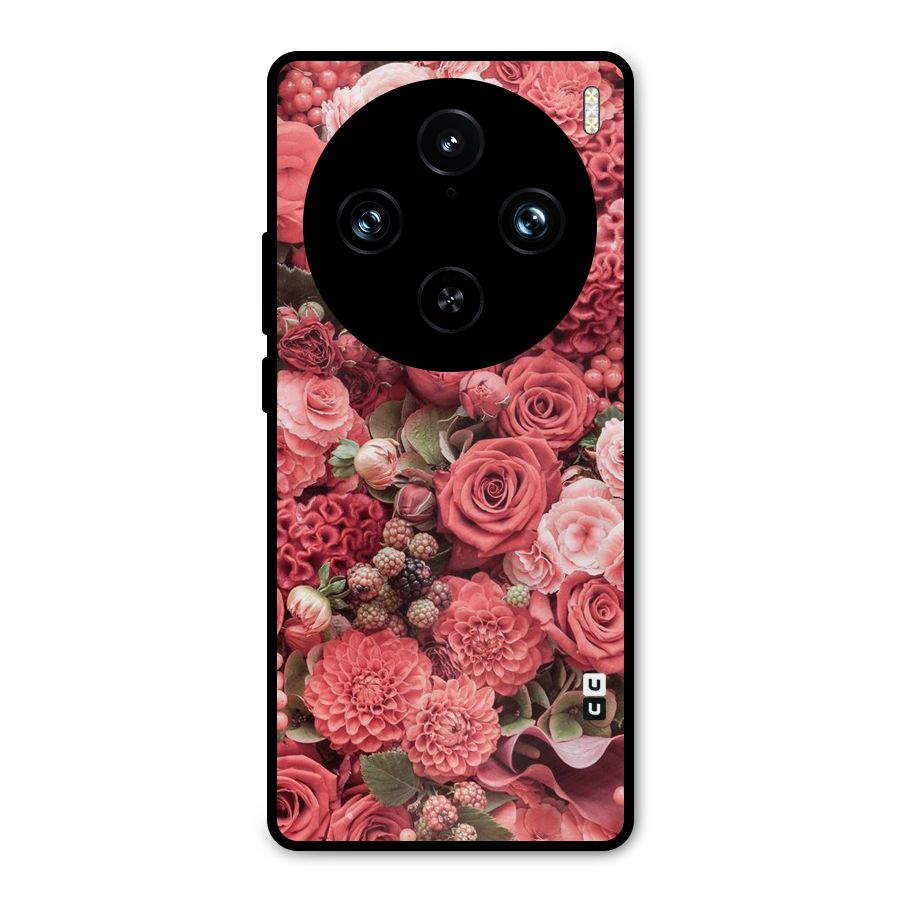 Shades Of Peach Metal Back Case for Vivo X100 Pro
