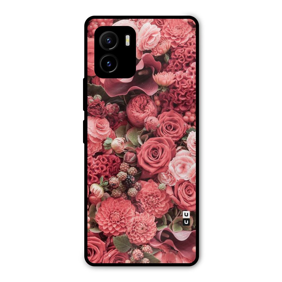 Shades Of Peach Metal Back Case for Vivo Y15s