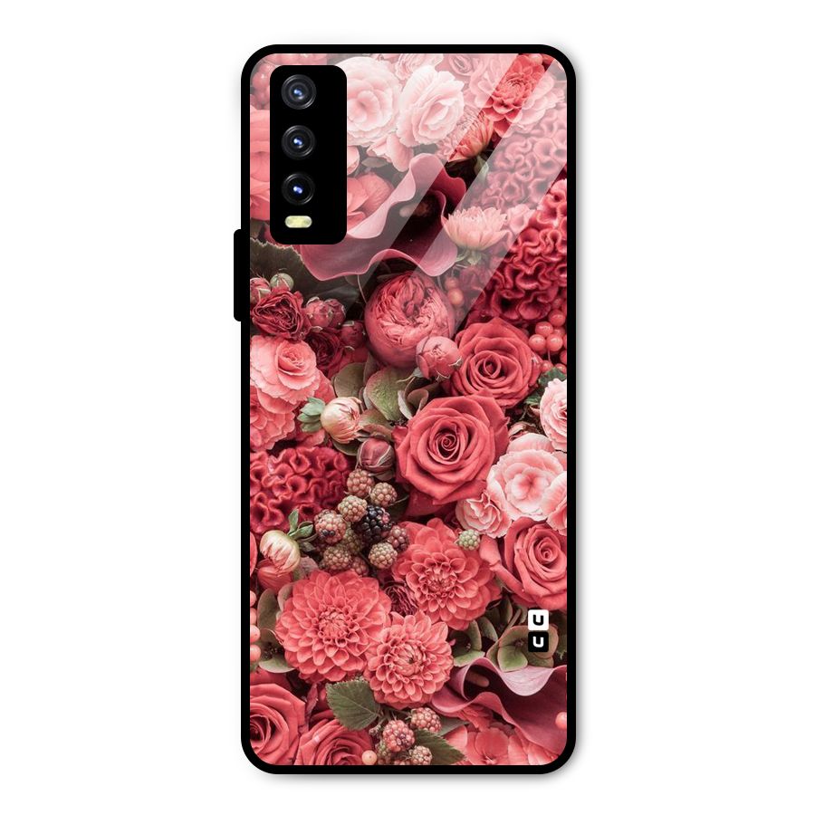 Shades Of Peach Metal Back Case for Vivo Y20
