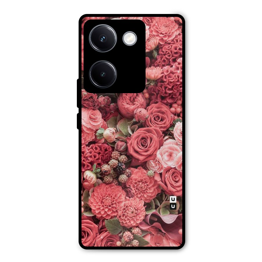 Shades Of Peach Metal Back Case for Vivo Y300 Plus