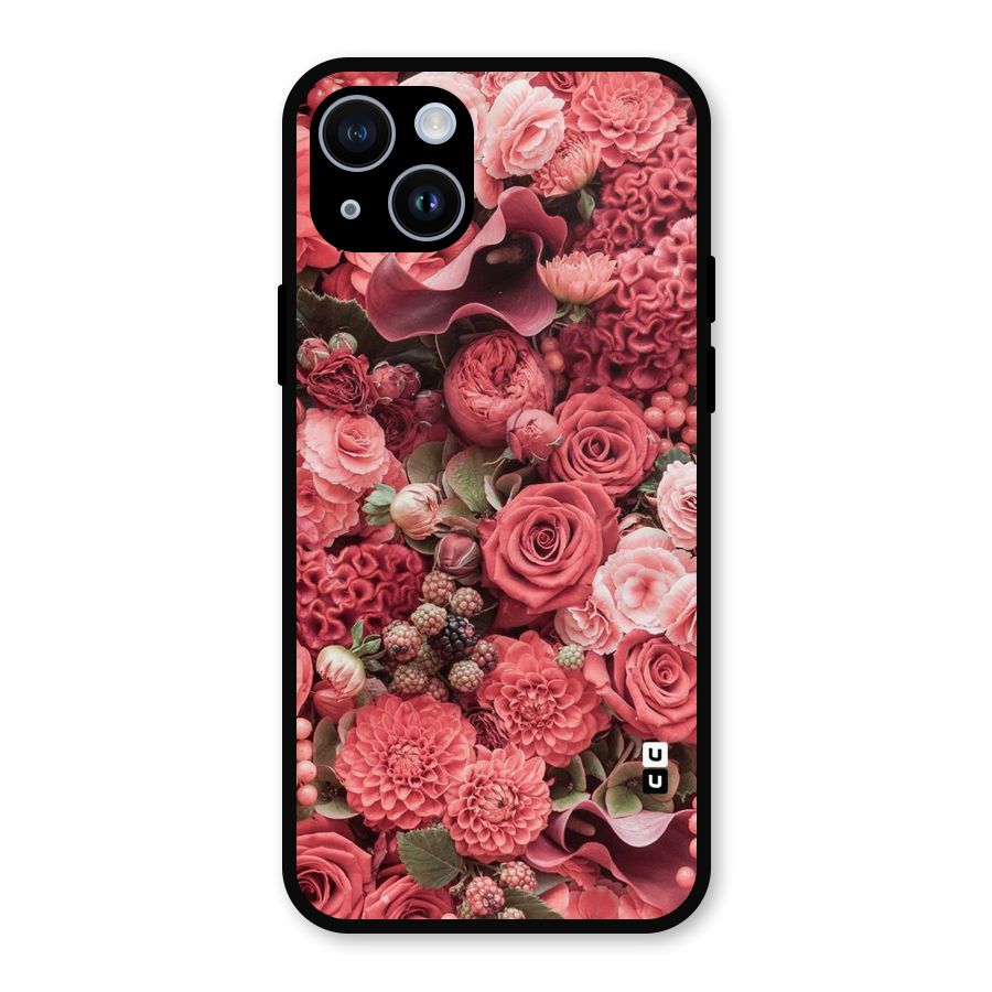 Shades Of Peach Metal Back Case for iPhone 14