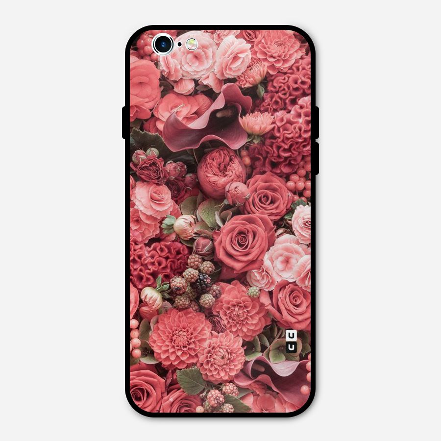 Shades Of Peach Metal Back Case for iPhone 6 6s