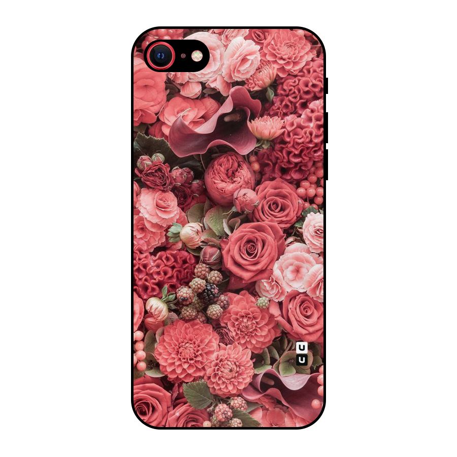 Shades Of Peach Metal Back Case for iPhone 7