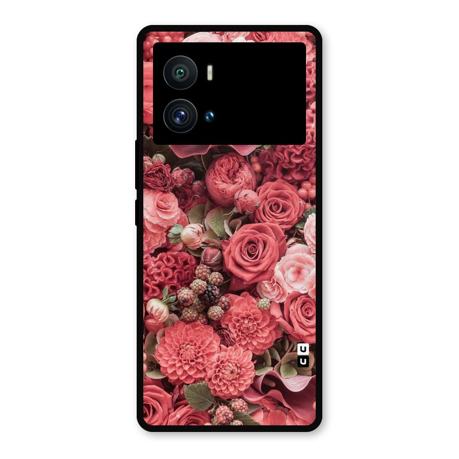 Shades Of Peach Metal Back Case for iQOO 9 Pro