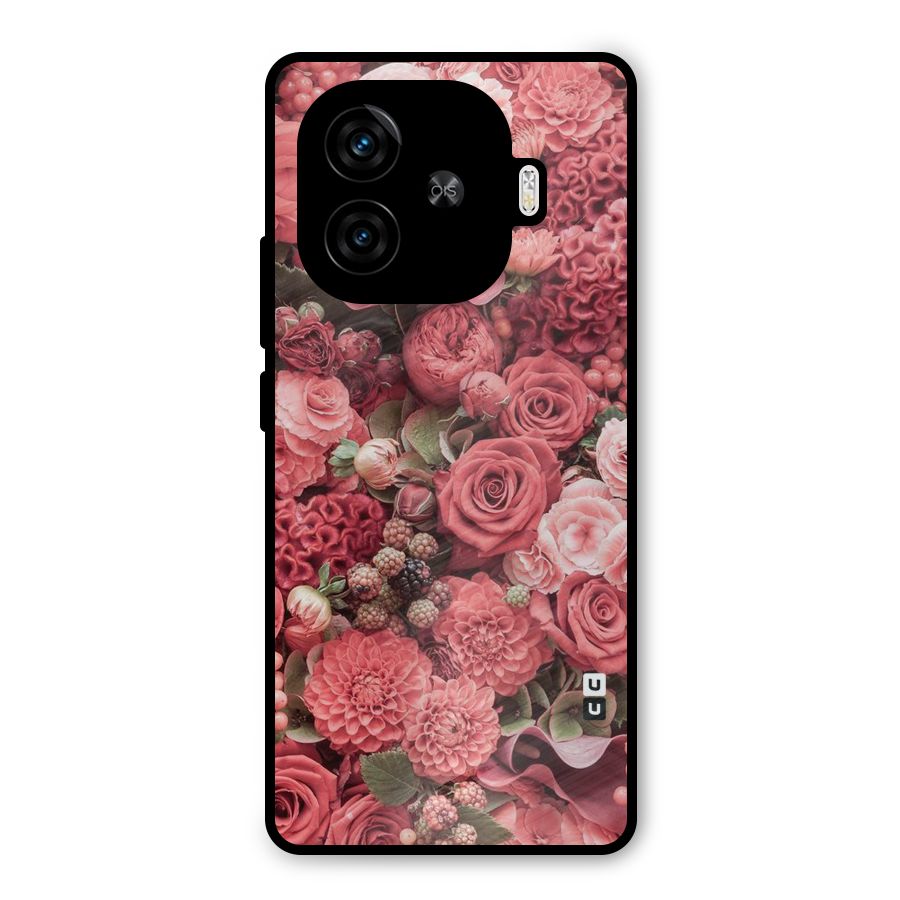 Shades Of Peach Metal Back Case for iQOO Neo 10R