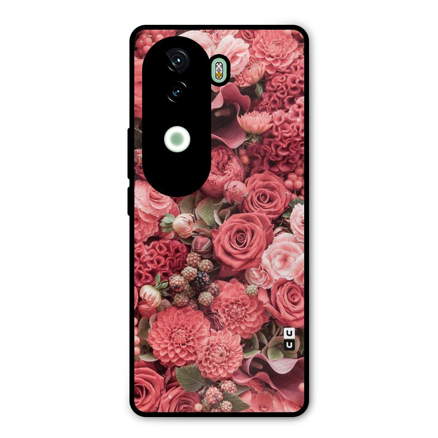 Shades Of Peach Metal Back Case for iQOO Z9s