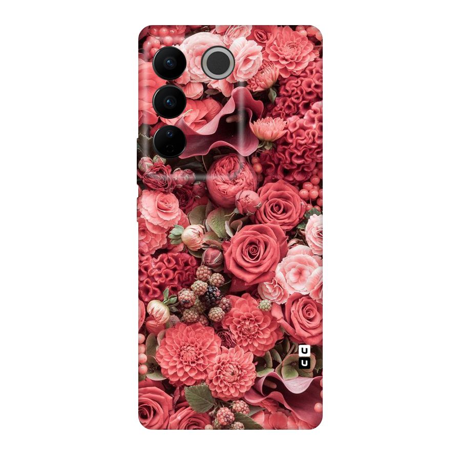 Shades Of Peach Original Polycarbonate Back Case for Vivo V27