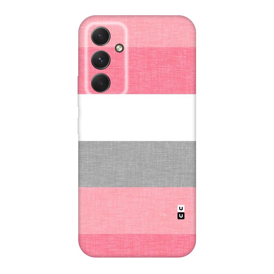 Shades Pink Stripes Original Polycarbonate Back Case for Galaxy A54