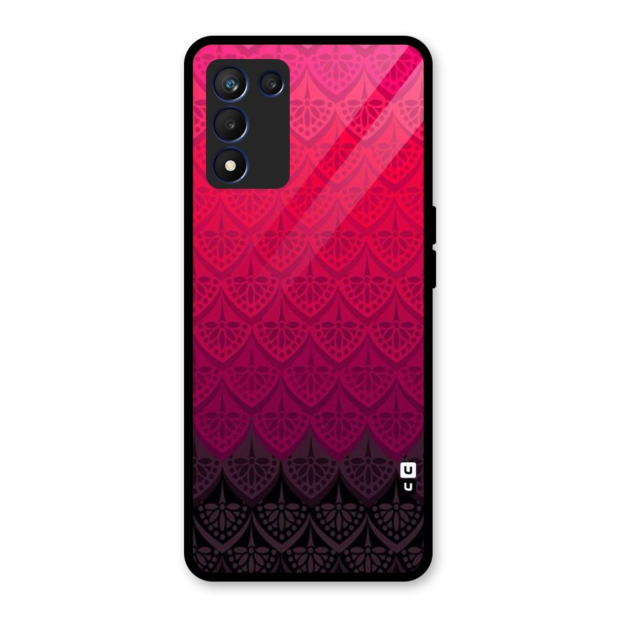 Shades Red Design Glass Back Case for Realme 9 5G Speed