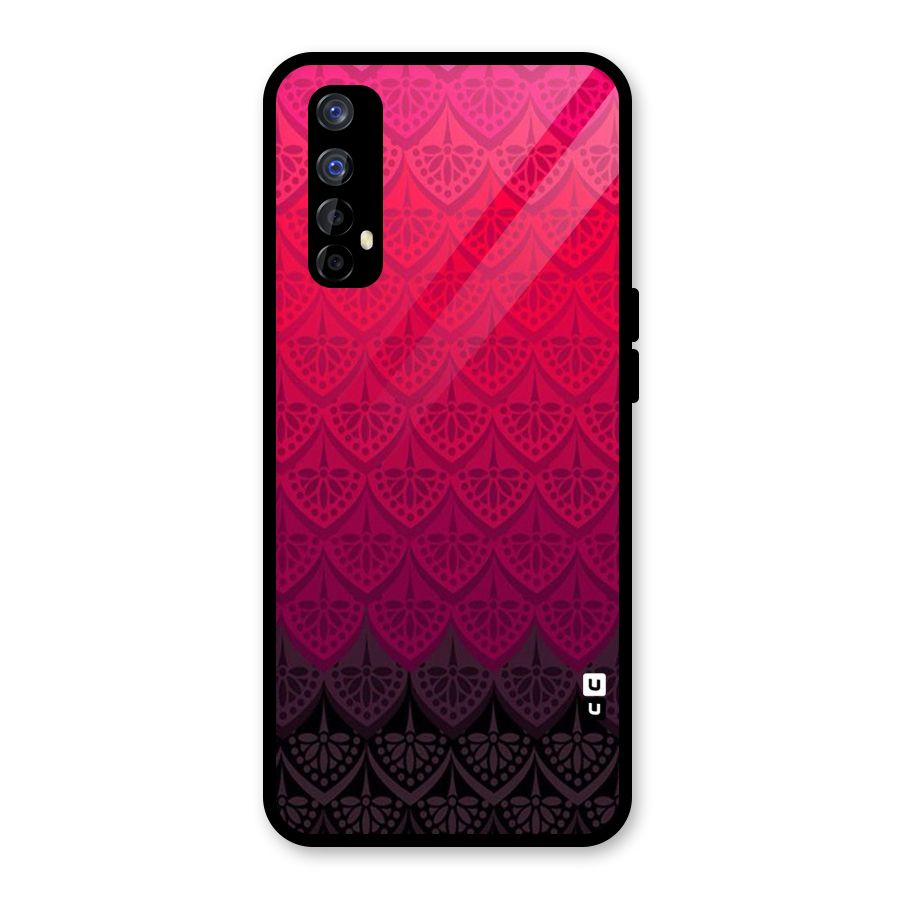 Shades Red Design Glass Back Case for Realme Narzo 20 Pro