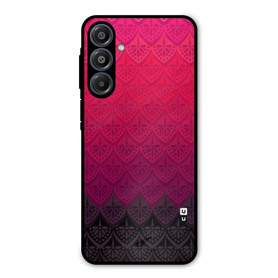 Shades Red Design Metal Back Case for Galaxy A16 5G