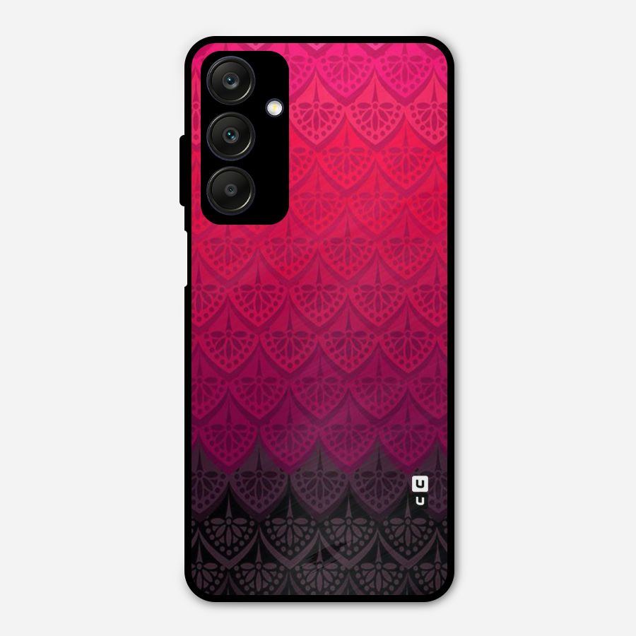 Shades Red Design Metal Back Case for Galaxy A25 5G
