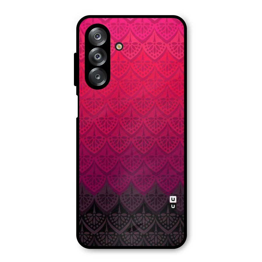 Shades Red Design Metal Back Case for Galaxy A26