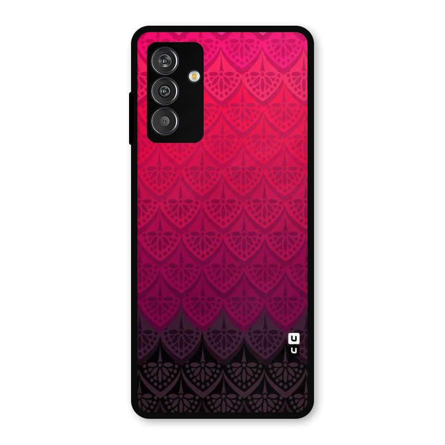 Shades Red Design Metal Back Case for Galaxy F13