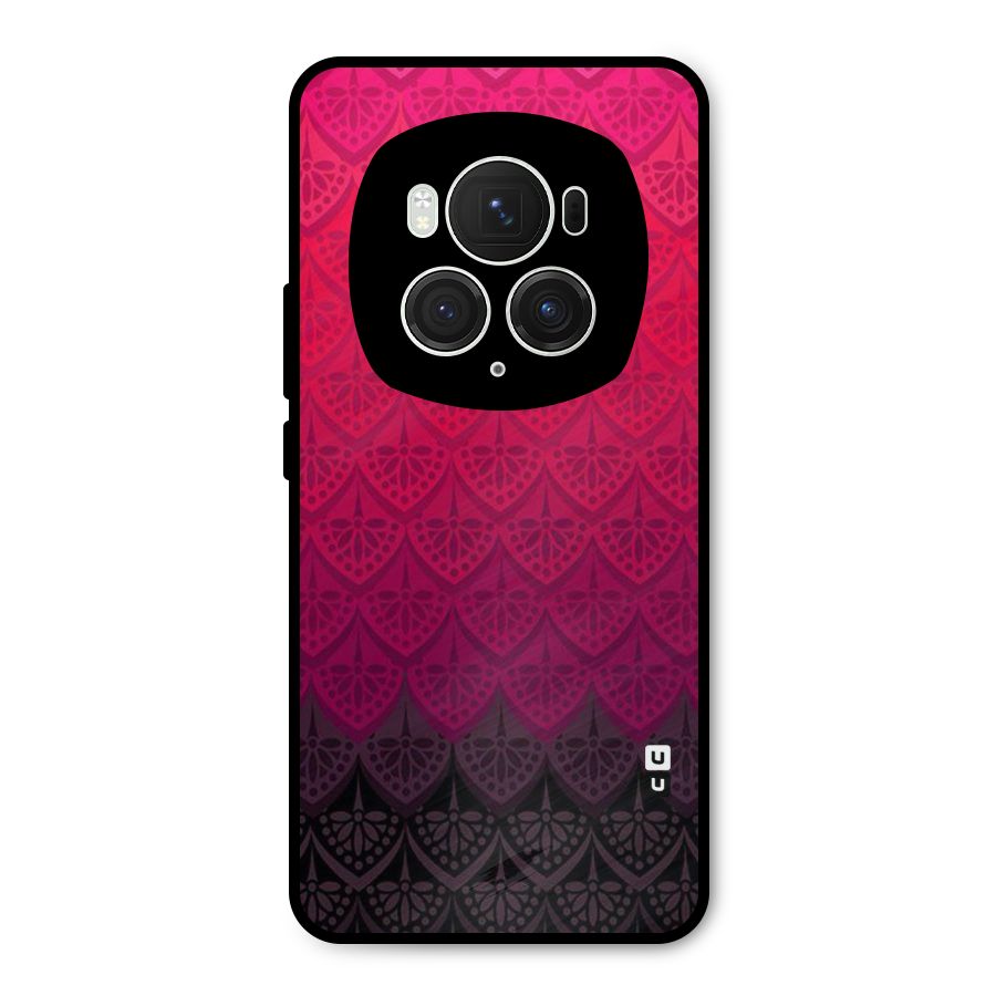 Shades Red Design Metal Back Case for Honor Magic6 Pro