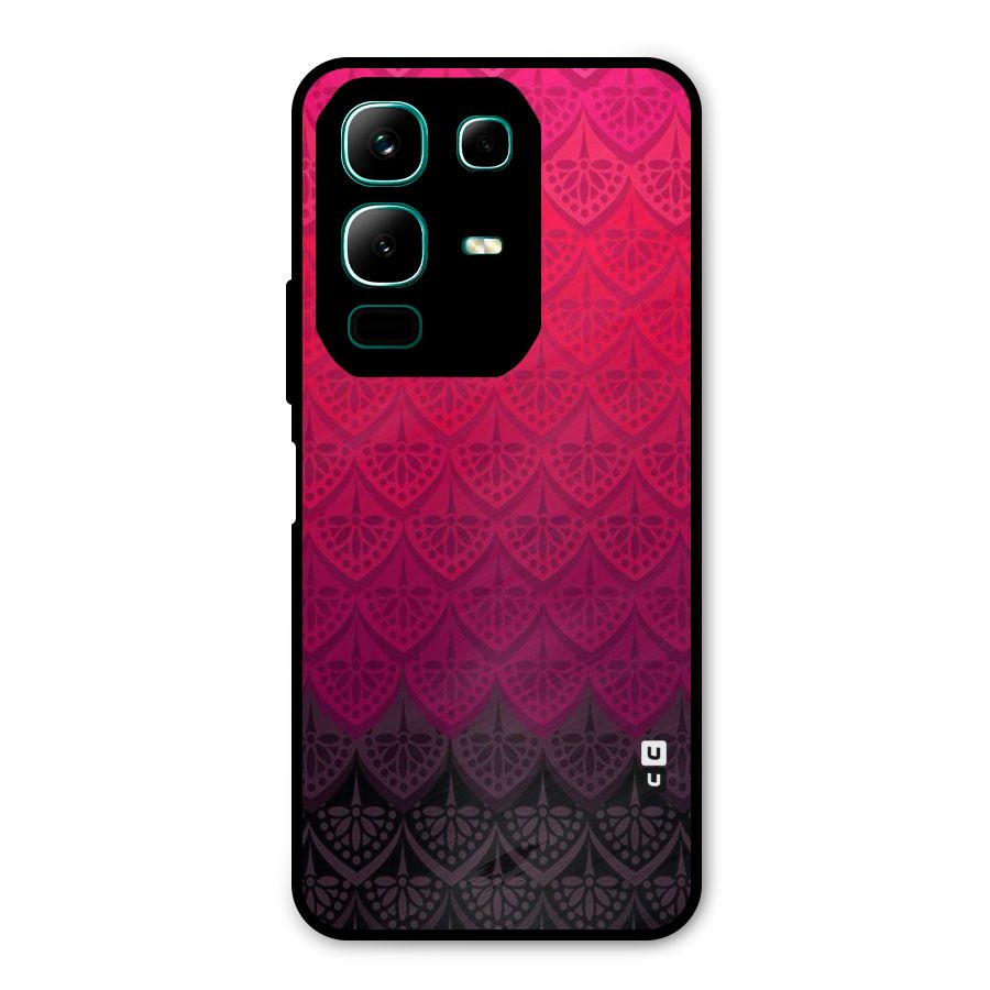 Shades Red Design Metal Back Case for Infinix Note 50x