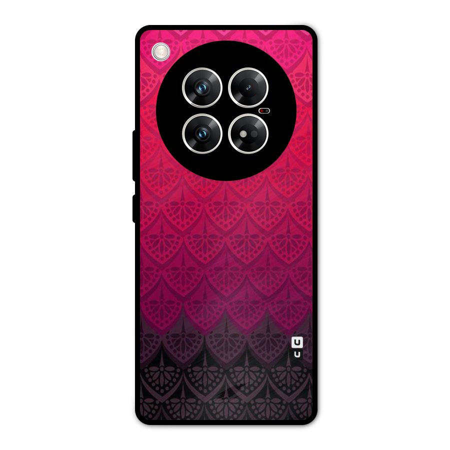 Shades Red Design Metal Back Case for Infinix Zero 40 5G