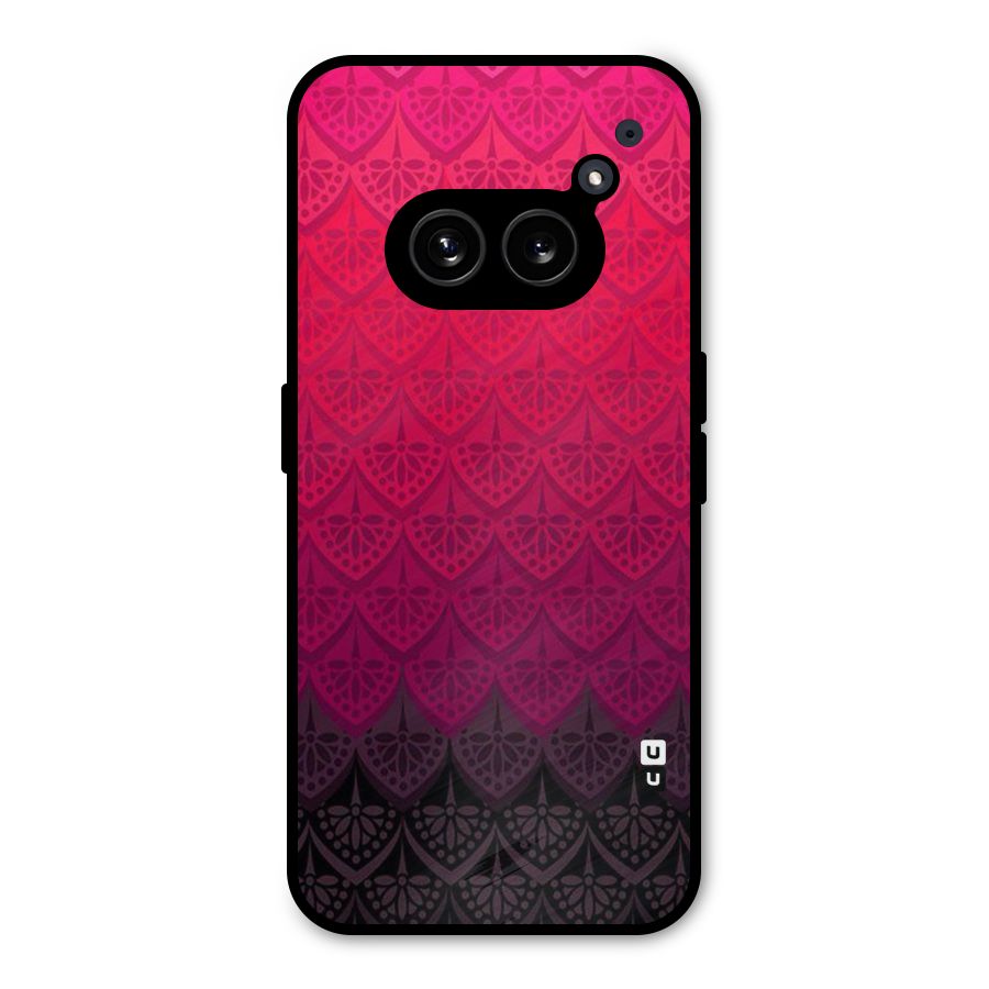 Shades Red Design Metal Back Case for Nothing Phone 2a Plus