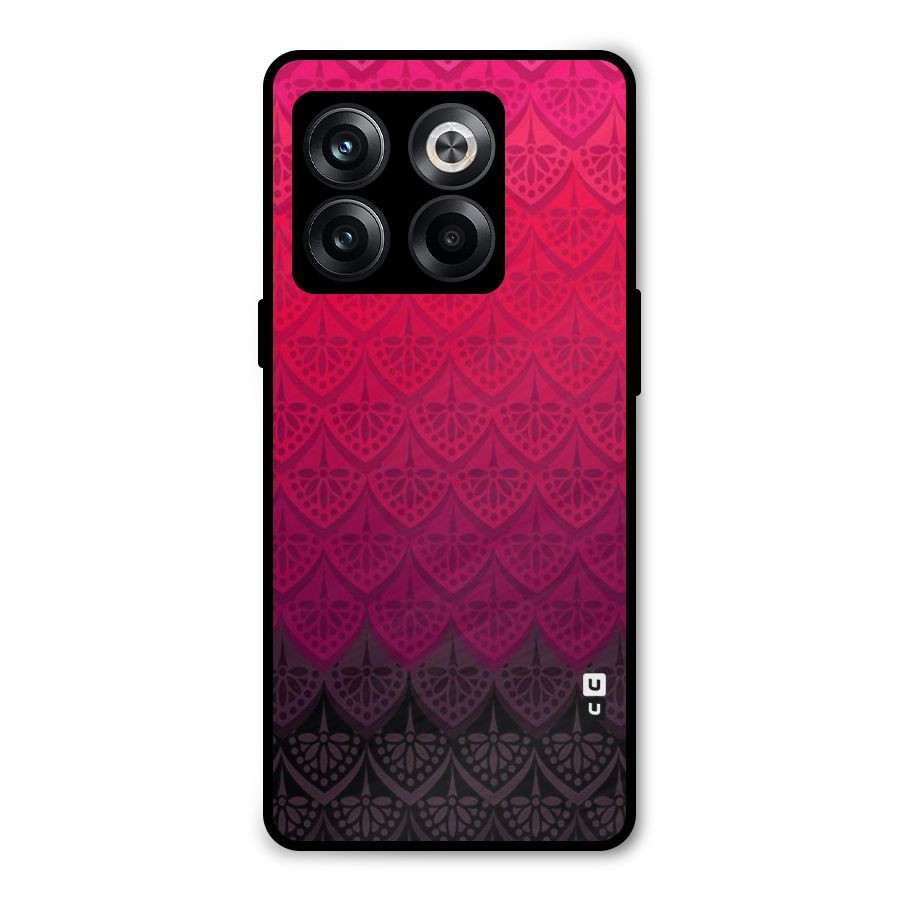 Shades Red Design Metal Back Case for OnePlus 10T