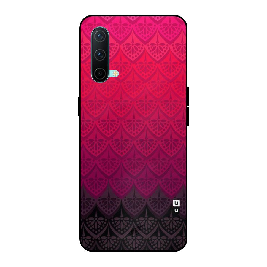 Shades Red Design Metal Back Case for OnePlus Nord CE 5G