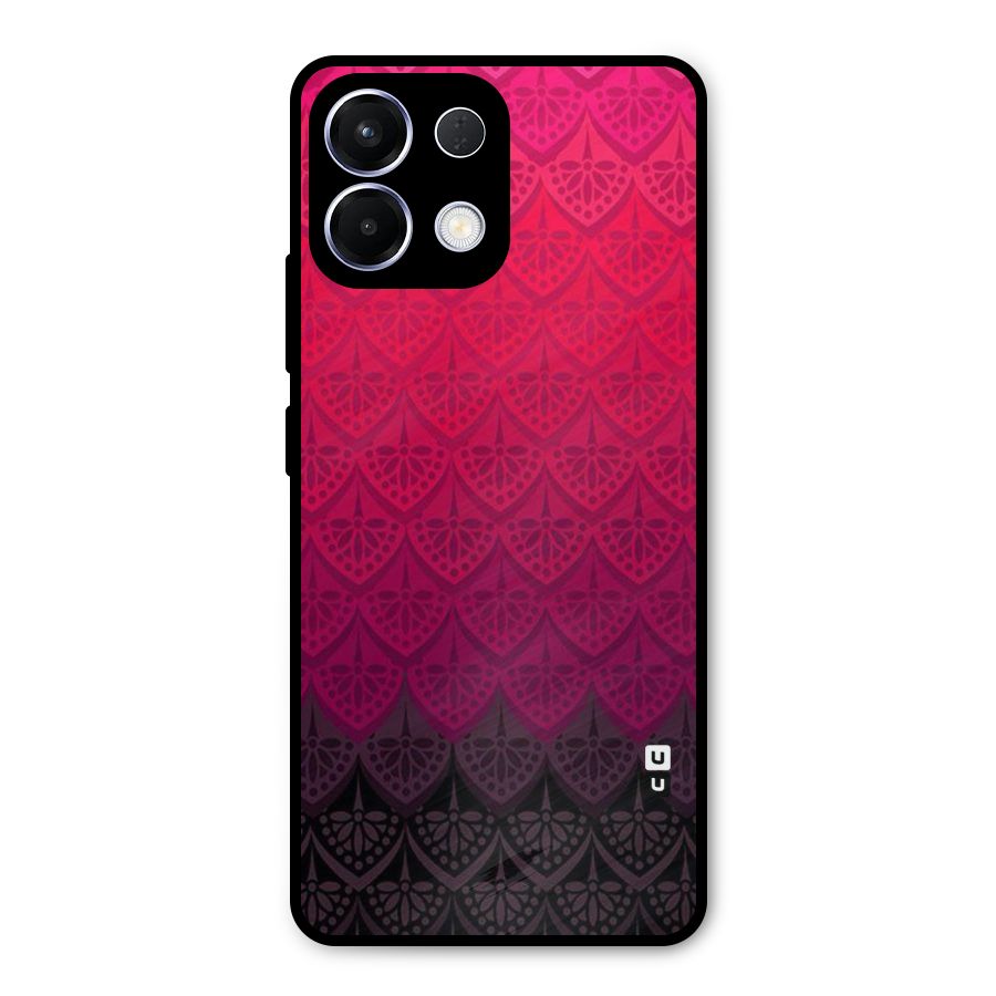 Shades Red Design Metal Back Case for Oppo K13