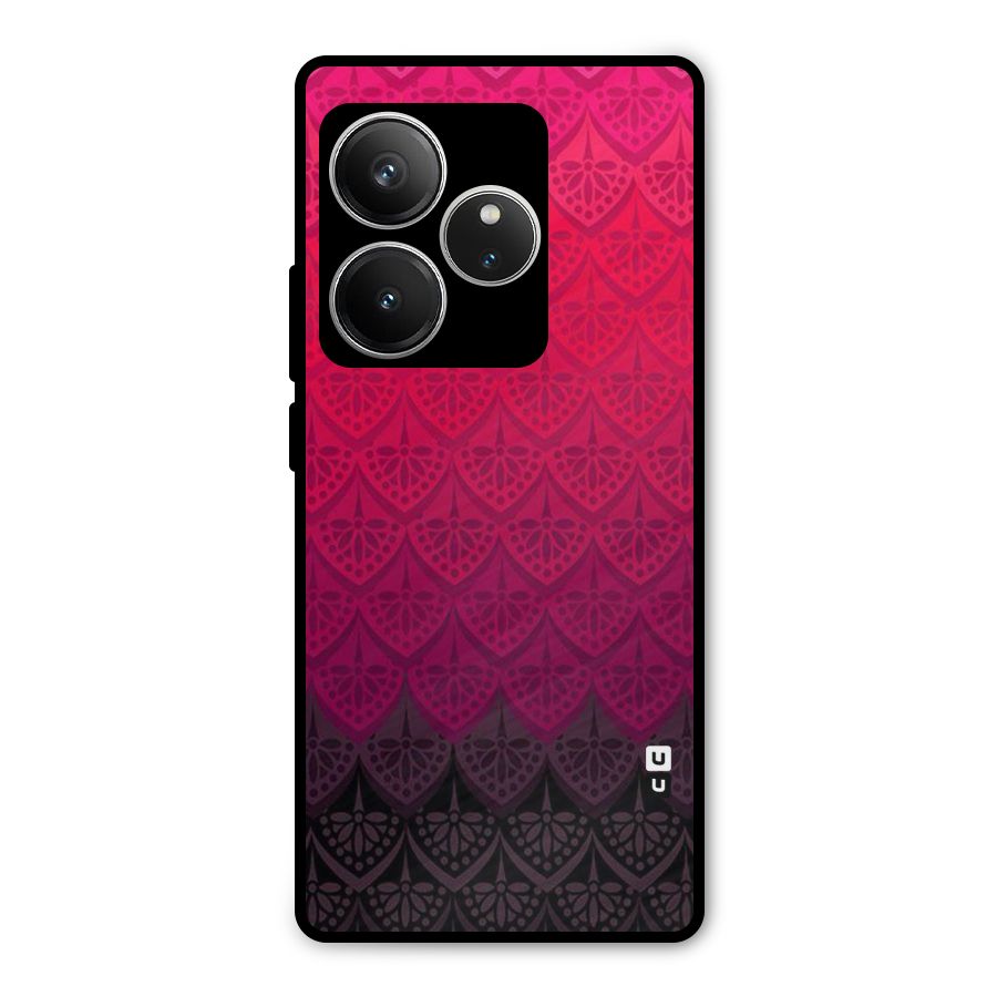 Shades Red Design Metal Back Case for Realme GT 6