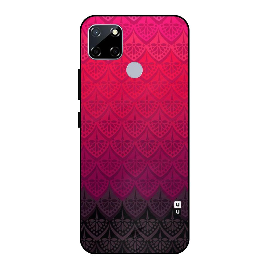Shades Red Design Metal Back Case for Realme Narzo 20