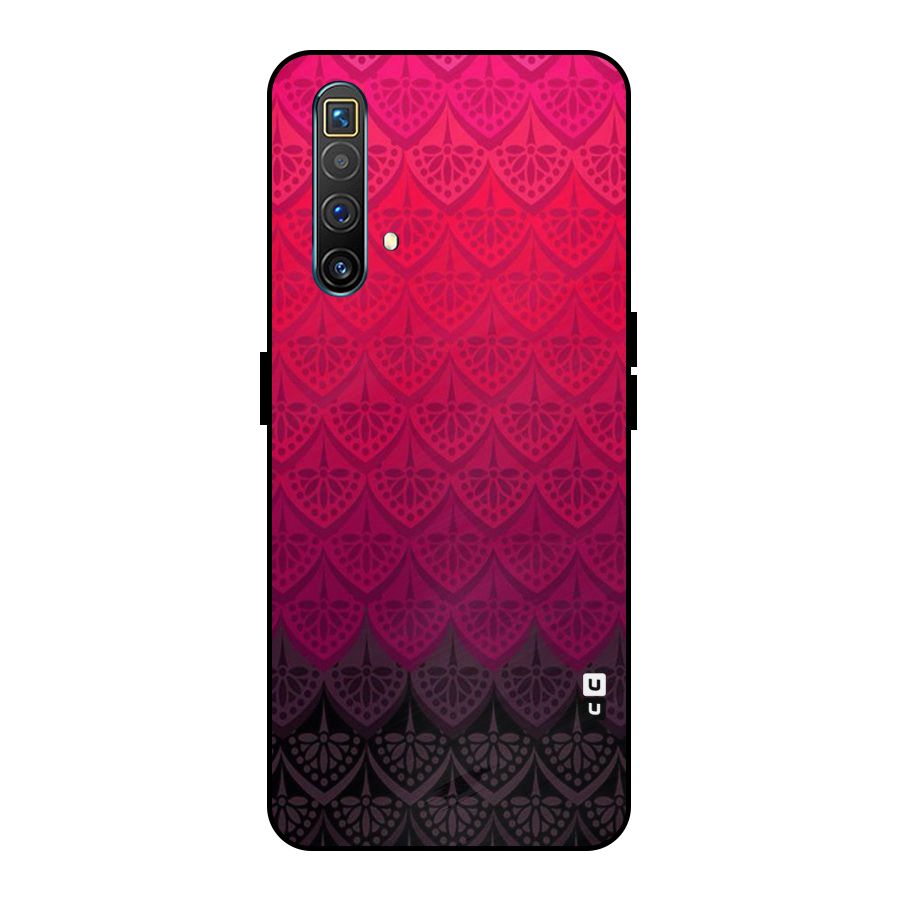 Shades Red Design Metal Back Case for Realme X3