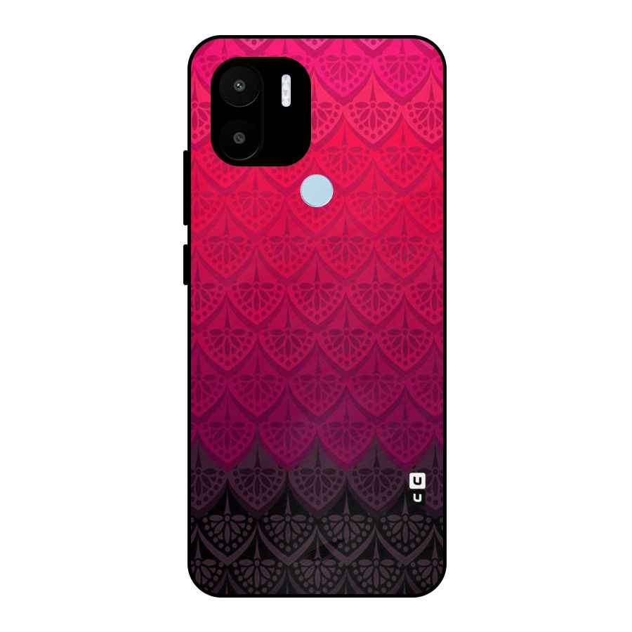 Shades Red Design Metal Back Case for Redmi A1+