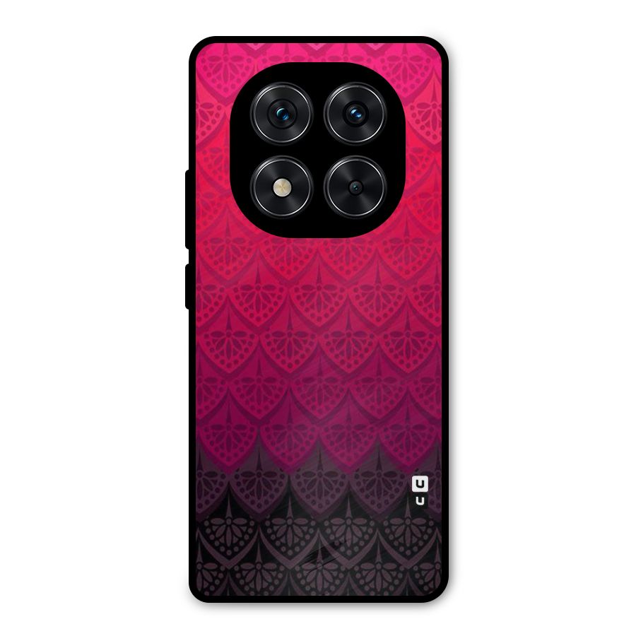Shades Red Design Metal Back Case for Redmi Note 14 Pro 5G