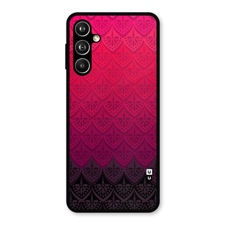 Shades Red Design Metal Back Case for Samsung Galaxy M54