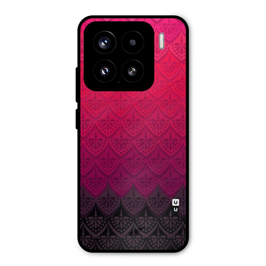 Shades Red Design Metal Back Case for Xiaomi 15