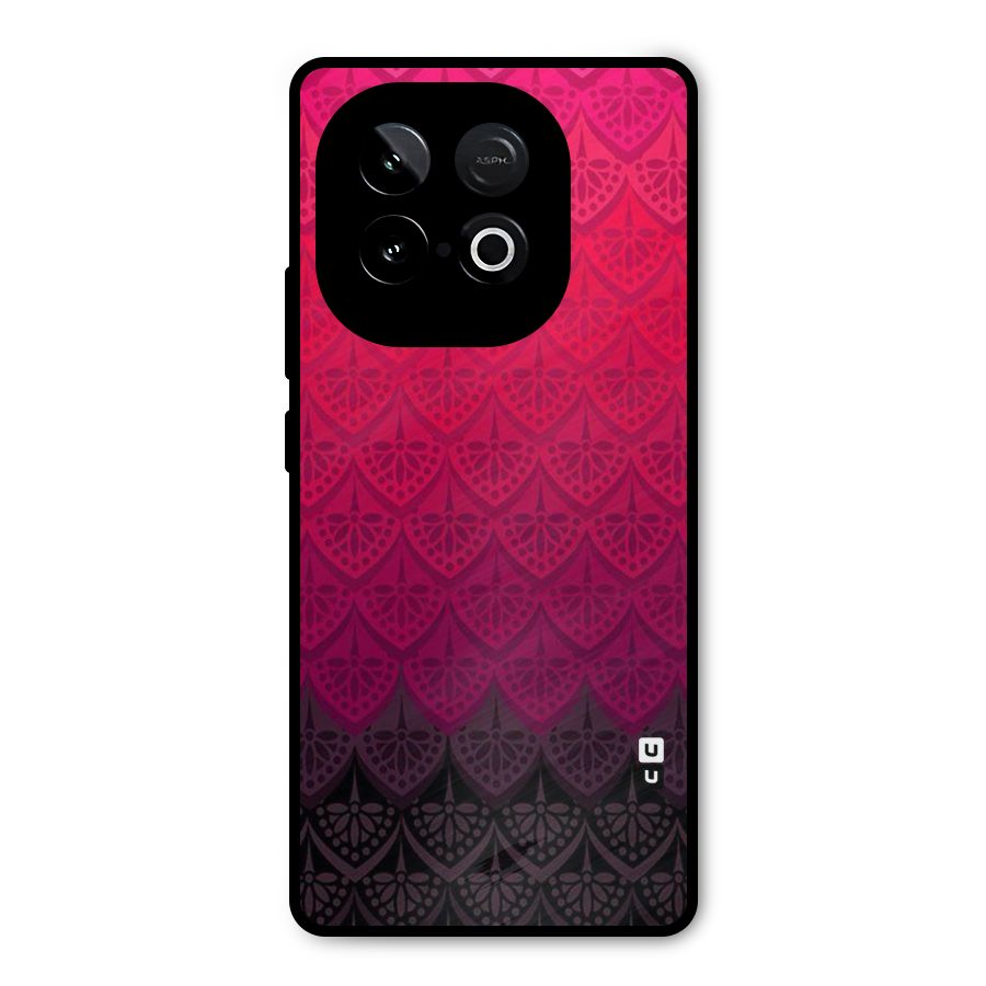 Shades Red Design Metal Back Case for iQOO Neo 10